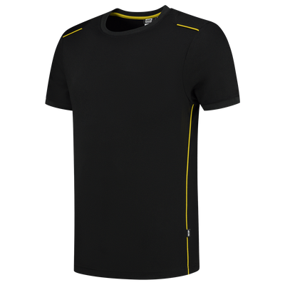 Foto van T-shirt Accent | zwart/geel | 102703-0907 | TRICORP WORKWEAR