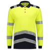 Afbeelding van Poloshirt Multinorm Bicolor | fluorgeel/donkermarine | 203003-17010 | TRICORP SAFETY