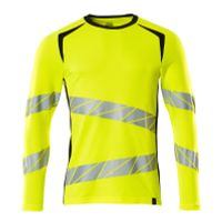 Mascot Accelerate Safe T-shirt, met lange mouwen | 19081-771 | 1709-hi-vis geel/zwart