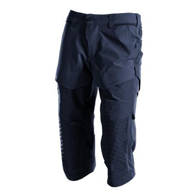 Mascot CUSTOMIZED Driekwart broek met kniezakken | 22249-605 | 010-donkermarine