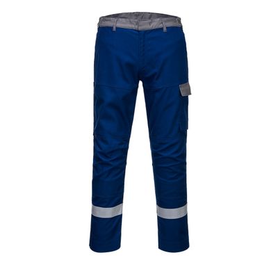 PortWest Bizflame Ultra tweekleurige broek Korenblauw| FR06