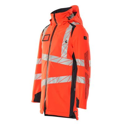 Foto van Mascot Accelerate Safe Parka | 19030-449 | 22210-hi-vis rood/donkermarine