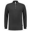 Afbeelding van Poloshirt Fitted 210 Gram Lange Mouw | donkergrijs | 201017-18 | TRICORP WORKWEAR