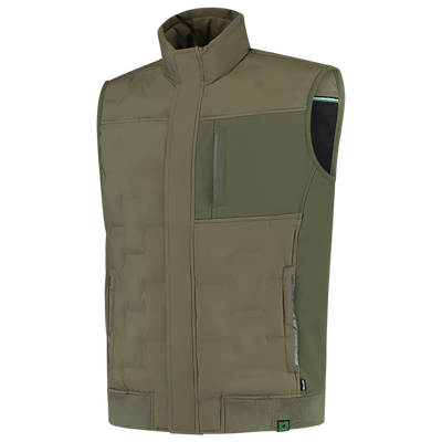 Foto van Puffer Bodywarmer Rewear | legergroen | 402710-13 | TRICORP WORKWEAR
