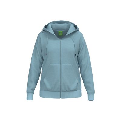 Foto van ERIMA TS Hoody Jacket Dames | smoke blue | 2072554
