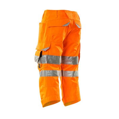 Foto van Driekwart broek met kniezakken, klasse 2 | 17549-860 | 014-hi-vis oranje