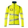 Afbeelding van Mascot Accelerate Safe Fleecetrui met rits | 19103-315 | 1744-hi-vis geel/donkerpetrol
