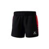 Afbeelding van ERIMA Six Wings worker short Dames | zwart/rood | 1152201