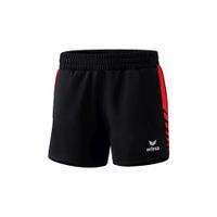 ERIMA Six Wings worker short Dames | zwart/rood | 1152201