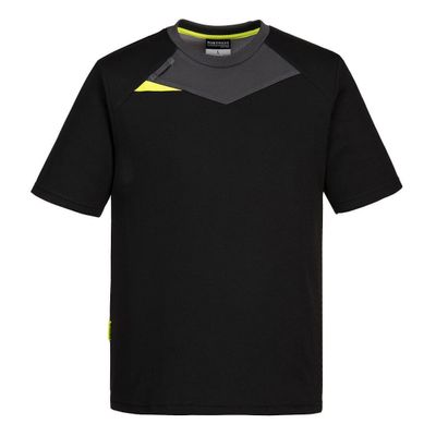 PortWest DX4 T-Shirt Zwart| DX411