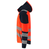 Afbeelding van Softshell Capuchon High Vis Redefined | fluororanje/donkermarine | 406109-14010 | TRICORP WORKWEAR