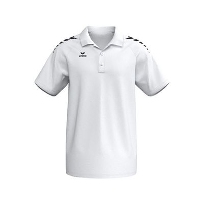 Foto van ERIMA CMPT Wings Poloshirt Kinderen | wit/zwart | 2112555