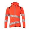 Afbeelding van Mascot Accelerate Safe Capuchontrui met rits | 19284-781 | 22210-hi-vis rood/donkermarine