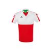 Afbeelding van ERIMA Six Wings polo Unisex | rood/wit | 1112211