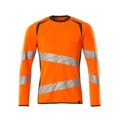 Mascot Accelerate Safe Sweatshirt | 19084-781 | 1433-hi-vis oranje/mosgroen