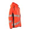 Afbeelding van Mascot Accelerate Safe Capuchontrui met rits | 19284-781 | 22210-hi-vis rood/donkermarine