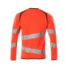 Afbeelding van Mascot Accelerate Safe Sweatshirt | 19084-781 | 22218-hi-vis rood/donkerantraciet