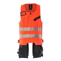 Mascot Accelerate Safe Gereedschapsvest | 19589-711 | 22210-hi-vis rood/donkermarine