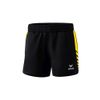 Afbeelding van ERIMA Six Wings worker short Dames | zwart/geel | 1152206