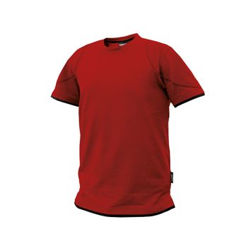 Foto van Dassy t-shirt KINETIC | 710019 | rood/zwart