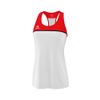 Afbeelding van ERIMA CHANGE by erima tanktop Dames | wit/rood/zwart | 1082306