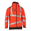 Afbeelding van Mascot Accelerate Safe Winterjas | 19035-449 | 22218-hi-vis rood/donkerantraciet