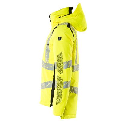 Foto van Mascot Accelerate Safe Winterjas | 19035-449 | 1709-hi-vis geel/zwart