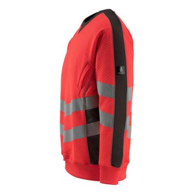 Foto van Mascot Wigton | 50126-932 | 022218-hi-vis rood/donkerantraciet