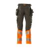 Afbeelding van Mascot Accelerate Safe Broek met spijkerzakken | 19131-711 | 1814-donkerantraciet/hi-vis oranje