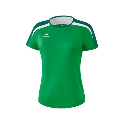 Liga 2.0 T-shirt Dames | smaragd/evergreen/wit | 1081833