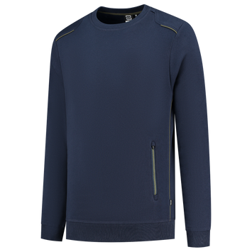 Foto van Sweater Accent | donkermarine/legergroen | 302703-01013 | TRICORP WORKWEAR