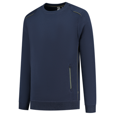 Foto van Sweater Accent | donkermarine/legergroen | 302703-01013 | TRICORP WORKWEAR
