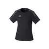 Afbeelding van ERIMA EVO STAR T-Shirt Dames | zwart/slate grey | 1082435