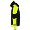 Afbeelding van Softshell Capuchon Reflective Redefined | zwart/fluorgeel | 406111-0917 | TRICORP WORKWEAR