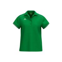 Erima Basic CMPT poloshirt dames 2112541, smaragd/wit