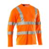 Afbeelding van T-shirt, V-hals, lange mouwen, klasse 3 | 18281-995 | 014-hi-vis oranje