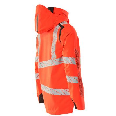 Foto van Mascot Accelerate Safe Shell jas | 19001-449 | 22218-hi-vis rood/donkerantraciet