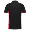 Afbeelding van Poloshirt Bicolor | zwart/rood | 202004-0902 | TRICORP WORKWEAR