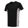Afbeelding van T-shirt Bicolor | zwart/grijs | 102004-09 | TRICORP WORKWEAR