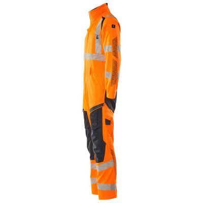 Foto van Mascot Accelerate Safe Overall met kniezakken | 19519-236 | 14010-hi-vis oranje/donkermarine