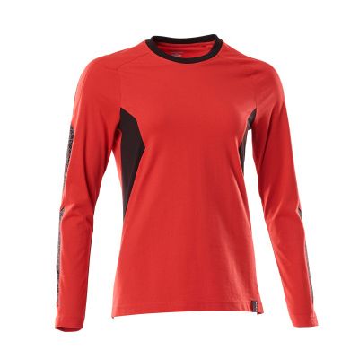 Foto van Mascot 18391-959 T-shirt, met lange mouwen signaal rood/zwart