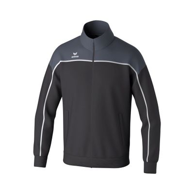 Foto van ERIMA CHANGE by erima trainingsjack Unisex | black grey/slate grey/wit | 1032426
