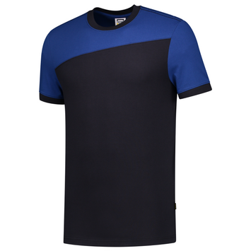 Foto van T-shirt Bicolor Naden | marine/korenblauw | 102006-0111 | TRICORP WORKWEAR