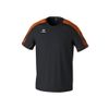Afbeelding van ERIMA EVO STAR T-Shirt Unisex | zwart/oranje | 1082410