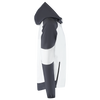 Afbeelding van Softshell Capuchon Bicolor Redefined | wit/antraciet | 406118-06888 | TRICORP WORKWEAR