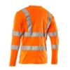 Afbeelding van T-shirt, V-hals, lange mouwen, klasse 3 | 18281-995 | 014-hi-vis oranje