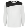 Afbeelding van Sweater Bicolor Naden | wit/donkergrijs | 302013-0618 | TRICORP WORKWEAR