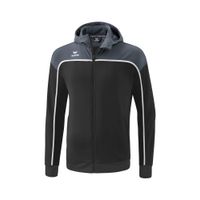 ERIMA CHANGE by erima trainingsjack met capuchon Unisex | black grey/slate grey/wit | 1032304