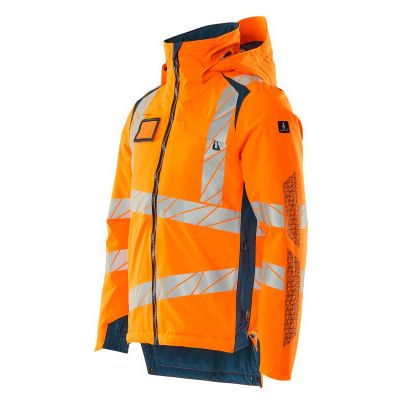 Foto van Mascot Accelerate Safe Winterjas | 19035-449 | 1444-hi-vis oranje/donkerpetrol