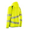 Afbeelding van Mascot Accelerate Safe Capuchontrui met rits | 19284-781 | 1744-hi-vis geel/donkerpetrol